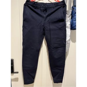 COS tapered zipper jersey pants